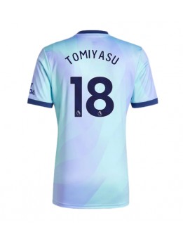 Muži Futbalové oblečenie Arsenal Takehiro Tomiyasu #18 2024-25 Krátky Rukáv - Tretina